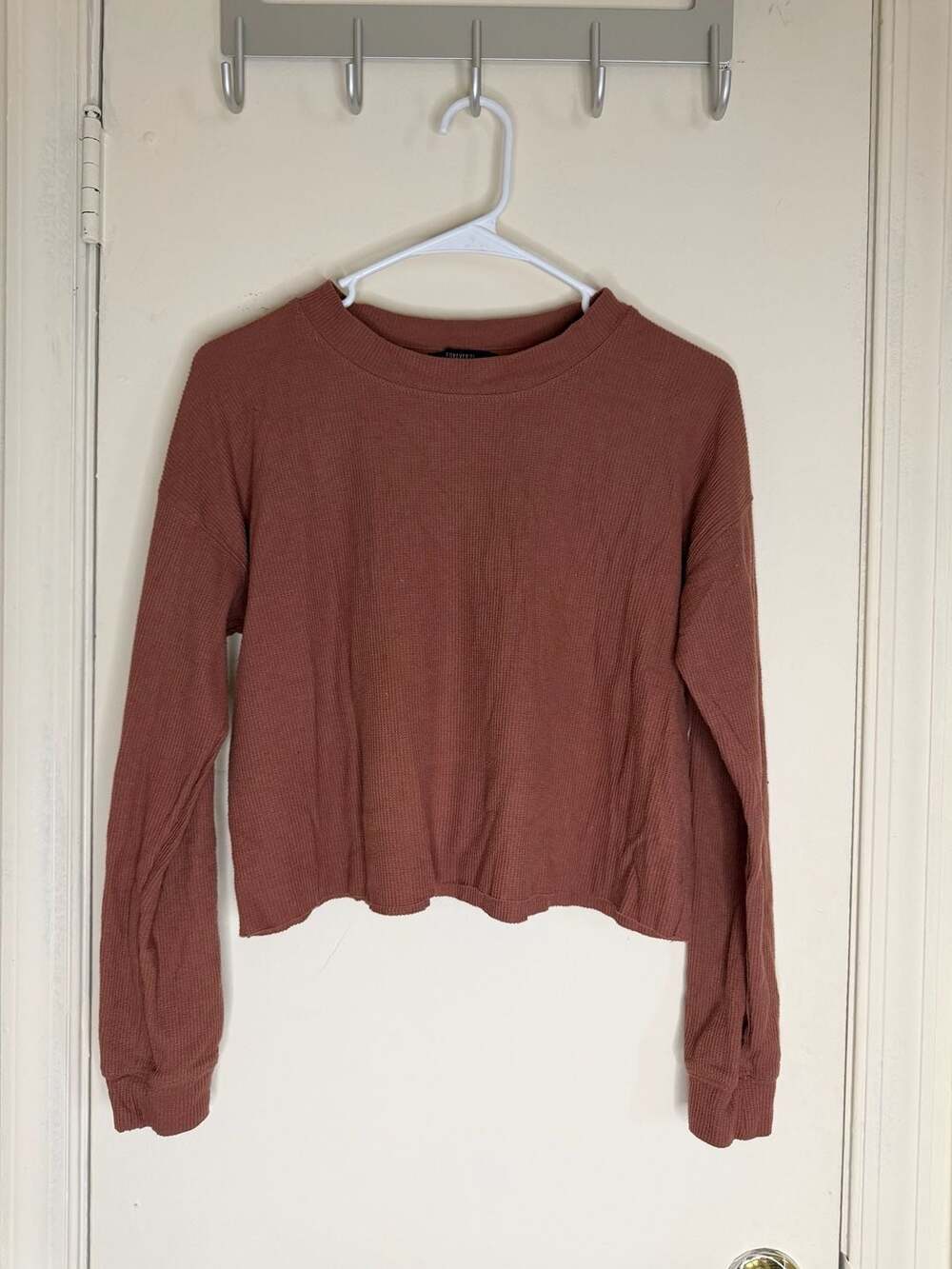 Forever 21 Waffle Knit Long Sleeve Size M